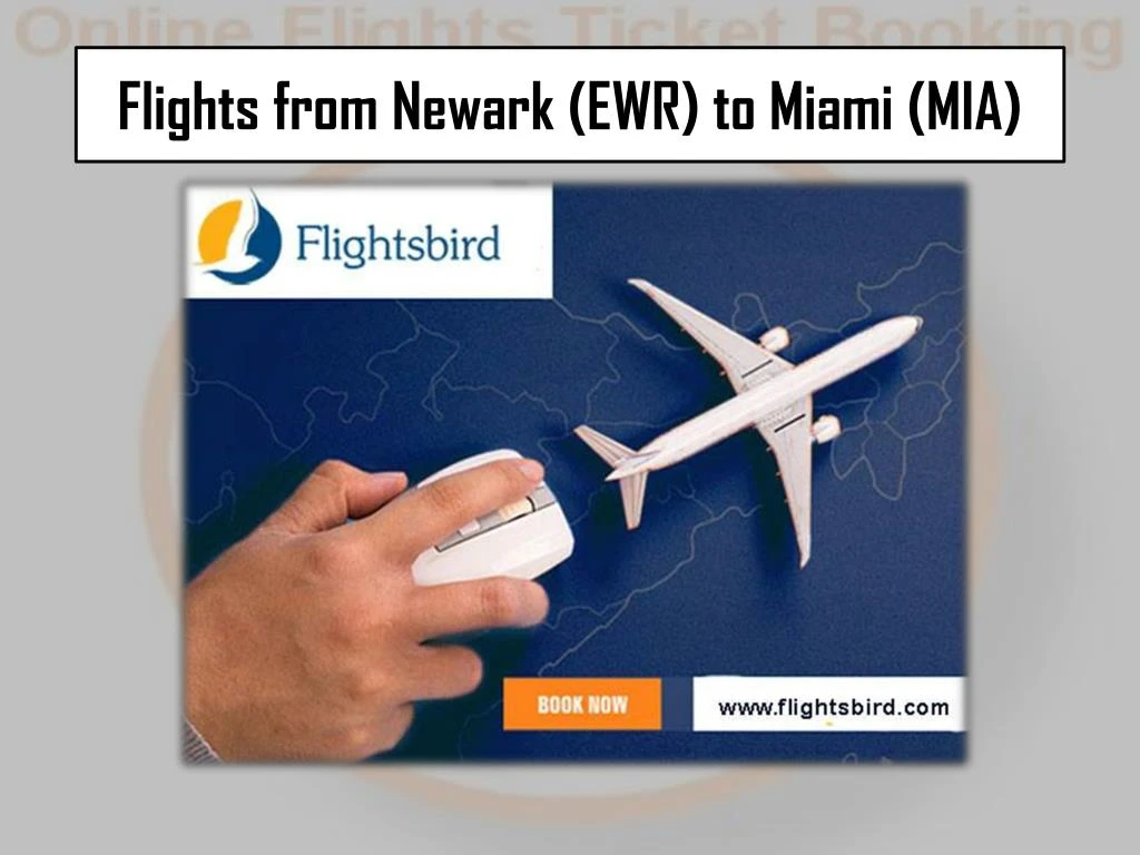 flights from newark ewr to miami mia