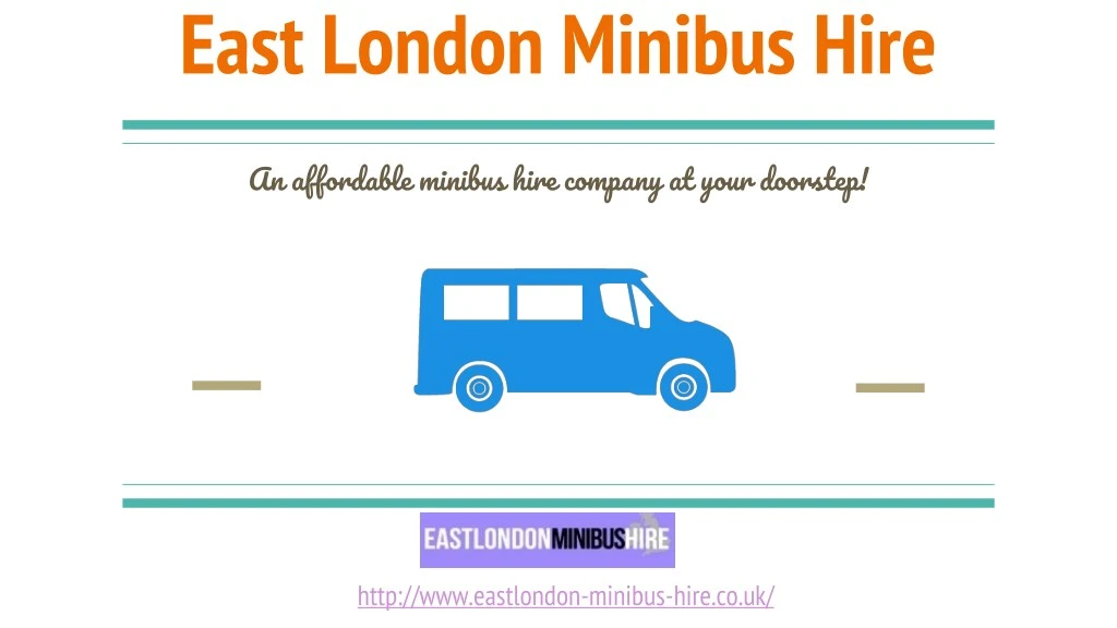 east london minibus hire