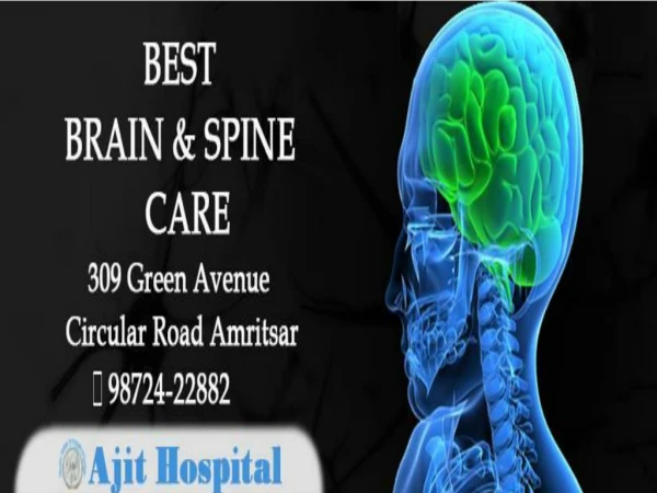 best neurosurgeon in amritsar-ajithospital-brain tumor treatment in amritsar