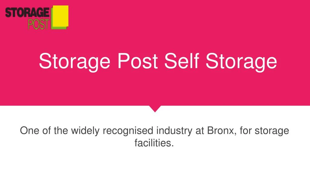 storage post self storage