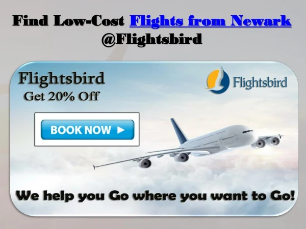 Find Low-Cost Flights from Newark @Flighstbird