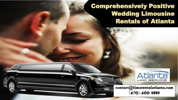 comprehensively positive wedding limousine