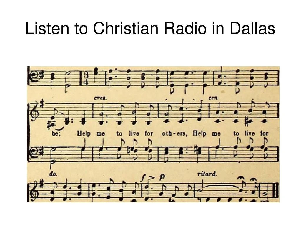 listen to christian radio in dallas