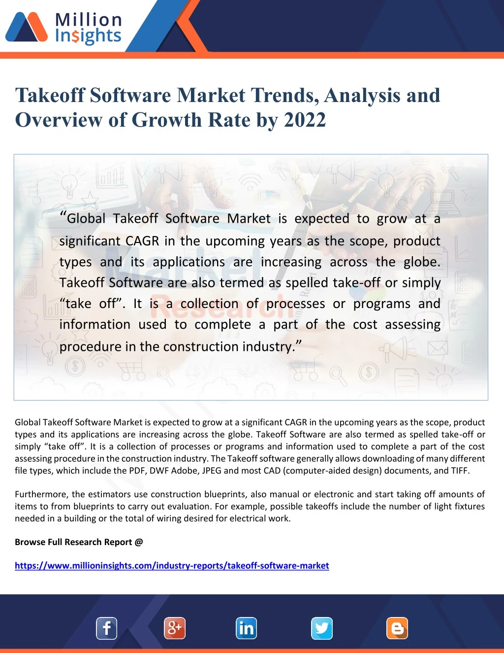 takeoff software market trends analysis