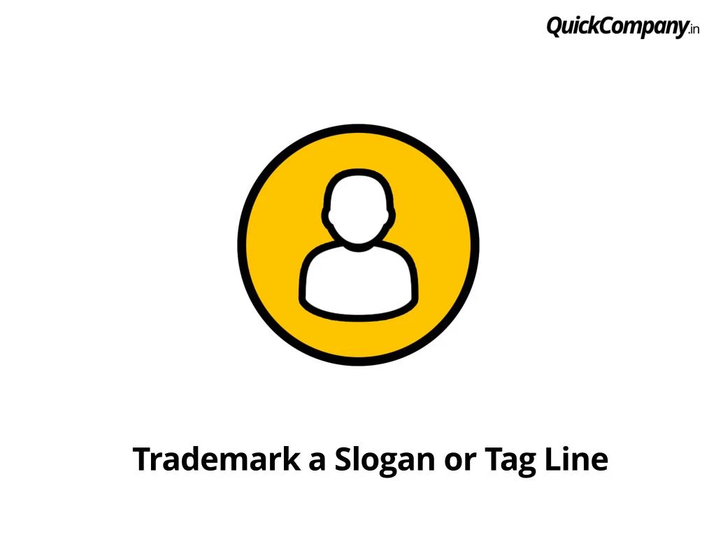trademark a slogan or tag line