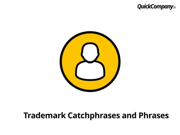 How to trademark phrase and catchphrase