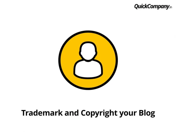 Trademark or copyright your blog