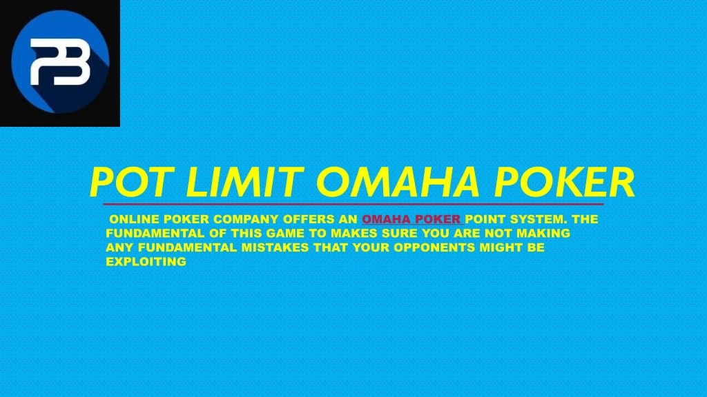 pot limit omaha poker online poker company offers