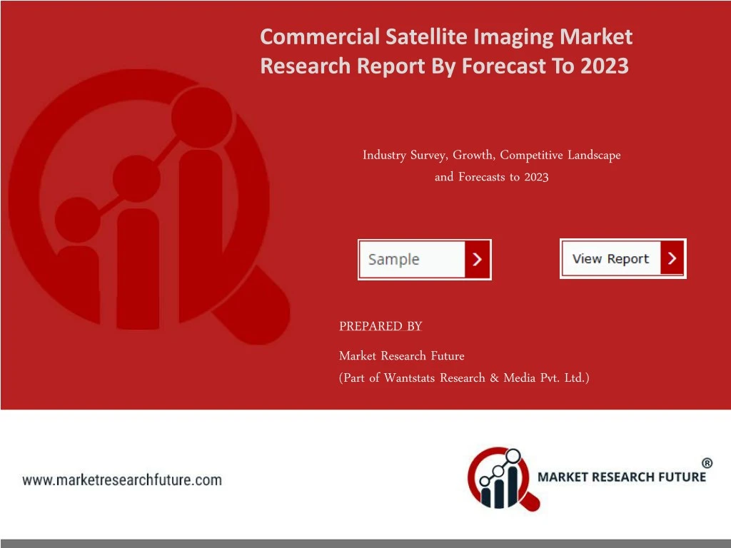 commercial satellite imaging market research