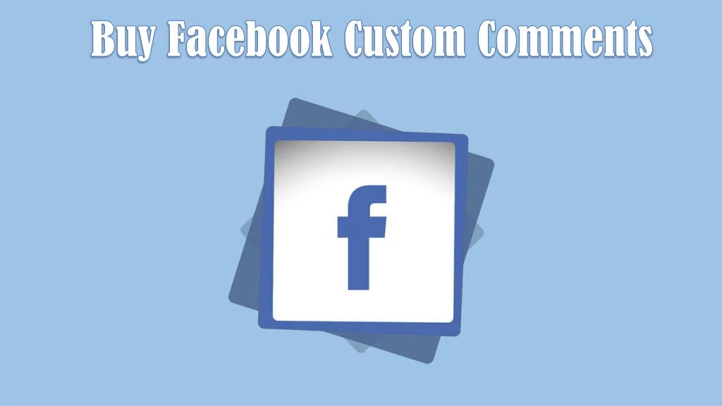 buy facebook custom comments