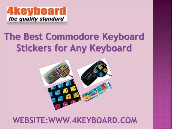The Best Commodore Keyboard Stickers for Any Keyboard