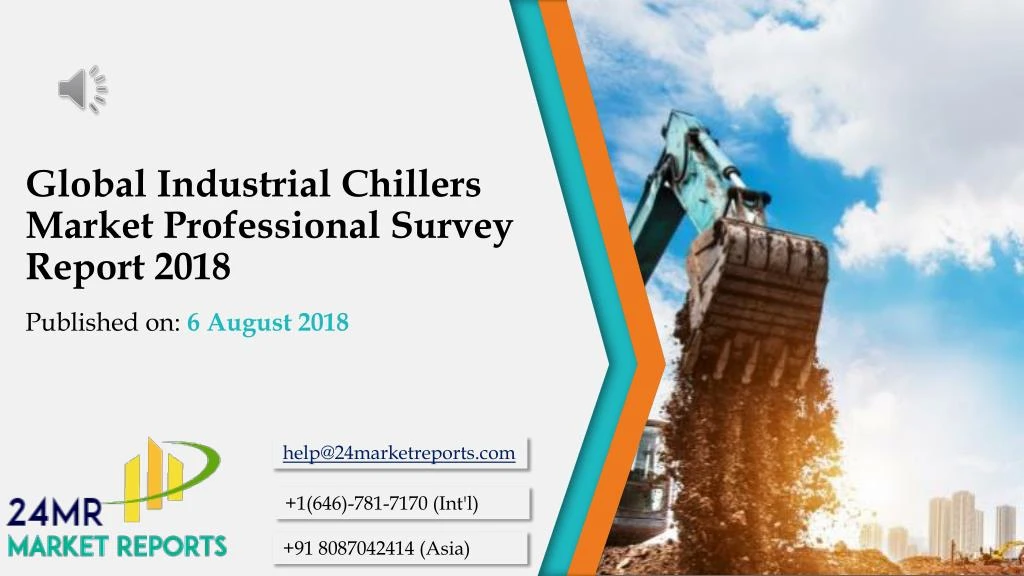 global industrial chillers market professional survey report 2018