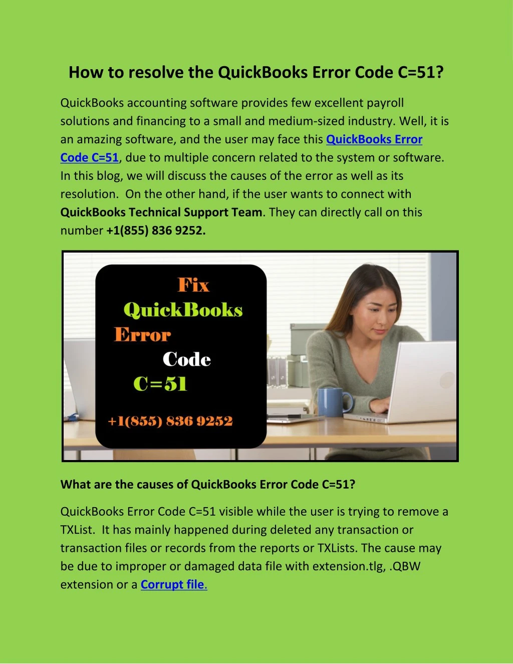 how to resolve the quickbooks error code c 51