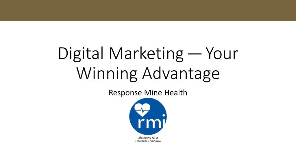 digital marketing your winning advantage