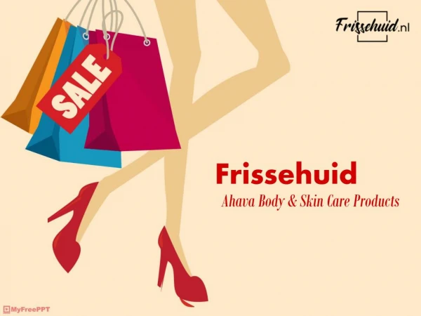 Ahava skin care products - Frissehuid.nl