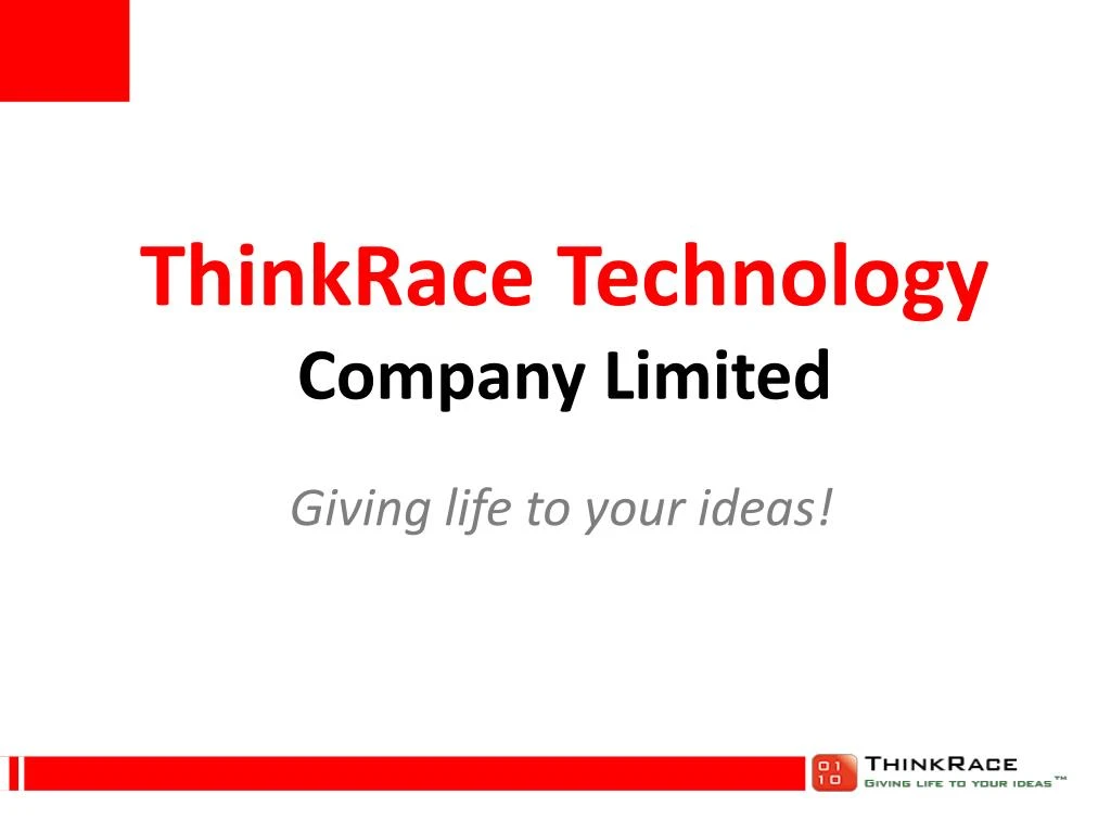 thinkrace technology company limited