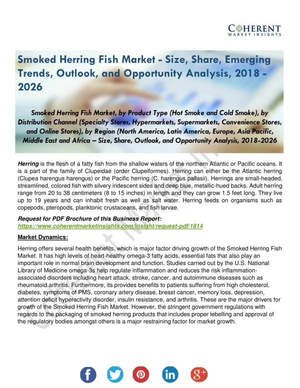 Smoked Herring Fish Market Applications, Types and Market Analysis to 2026