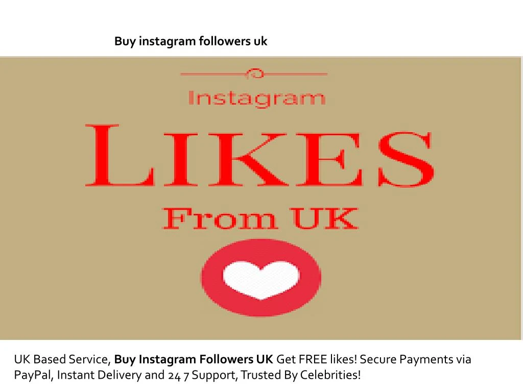 buy instagram followers uk