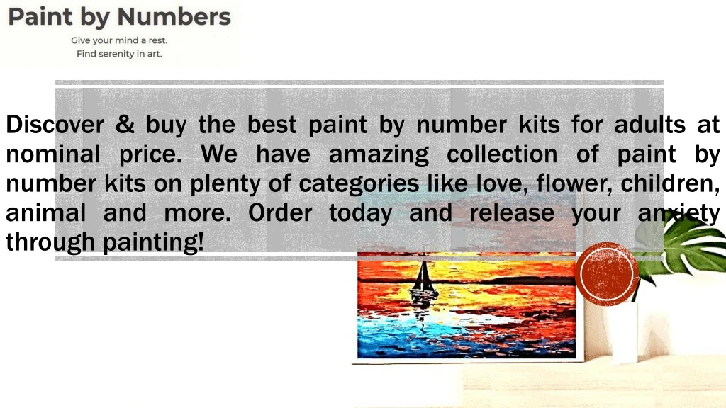 discover buy the best paint by number kits