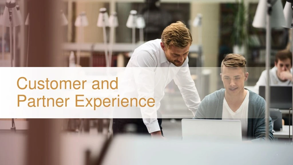 customer and partner experience