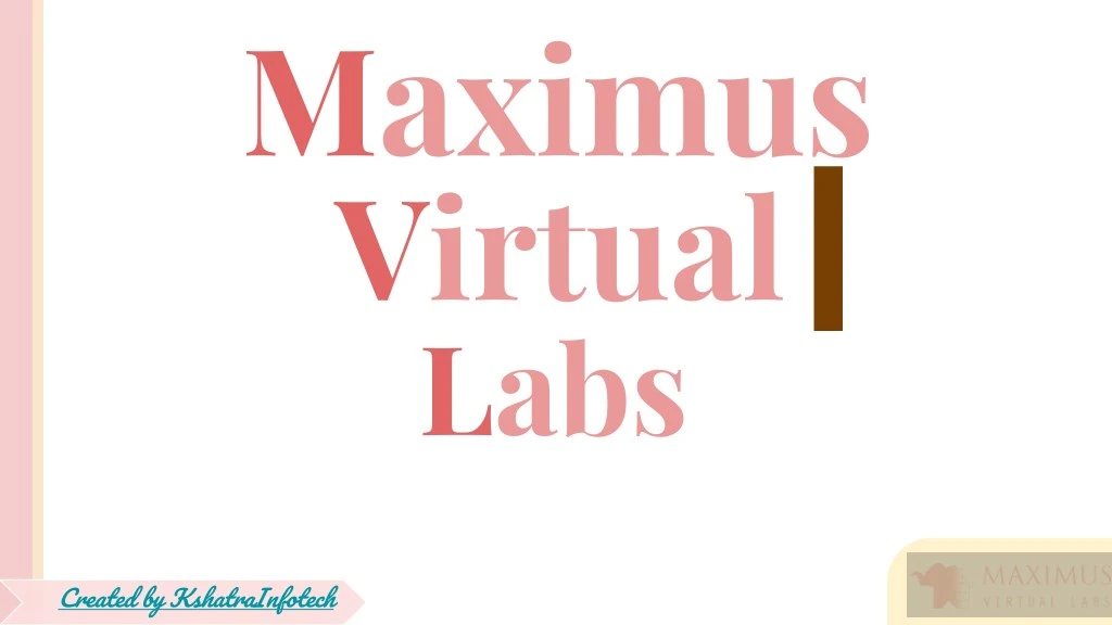 maximus virtual labs