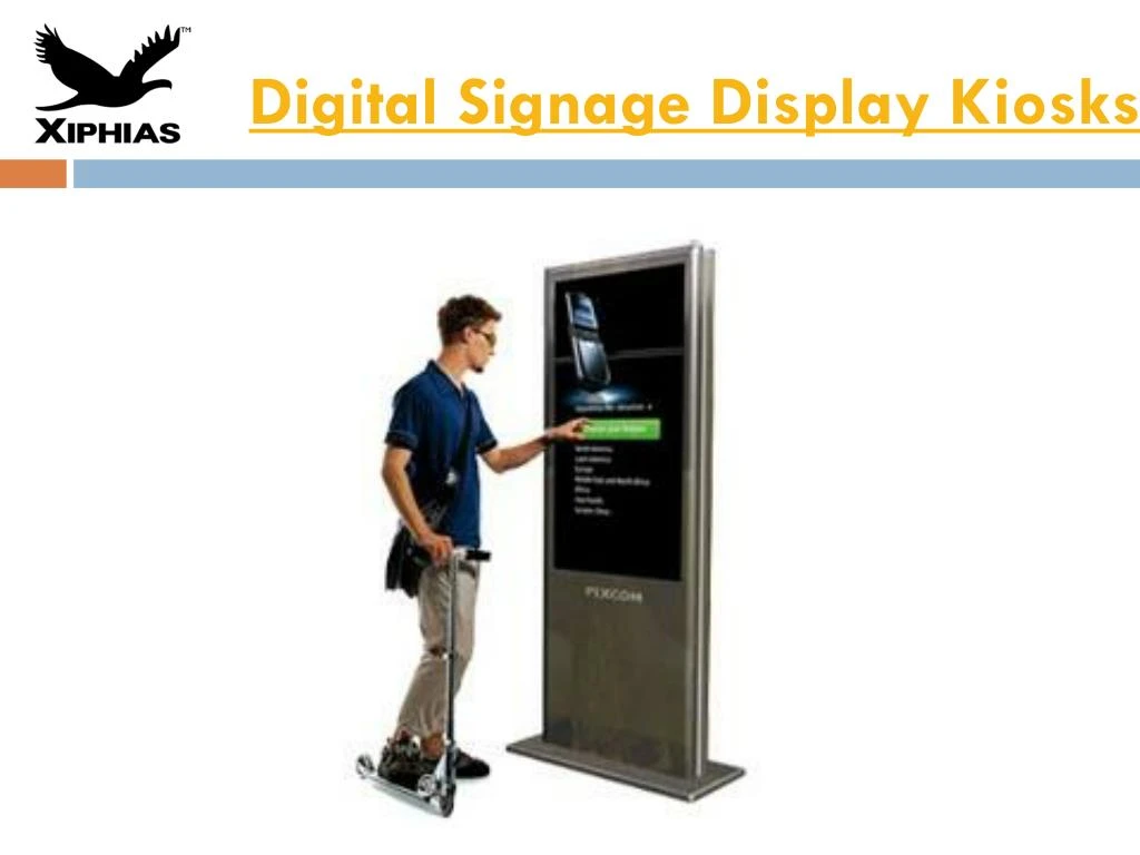digital signage display kiosks