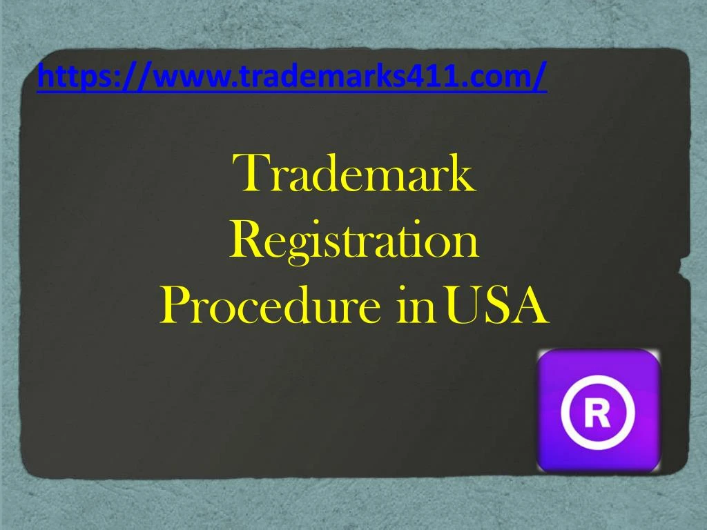 trademark registration procedure in usa