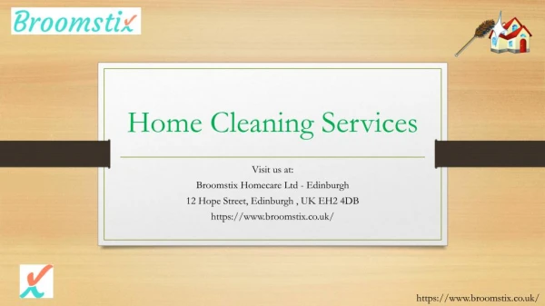 Home Cleaning Services in Edinburgh