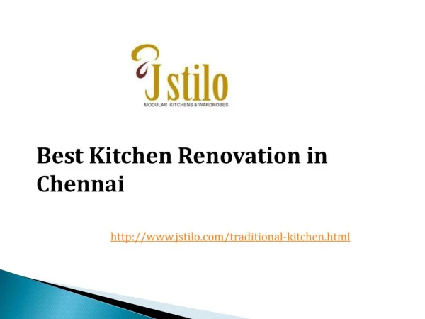 Best Kitchen Renovation in Chennai