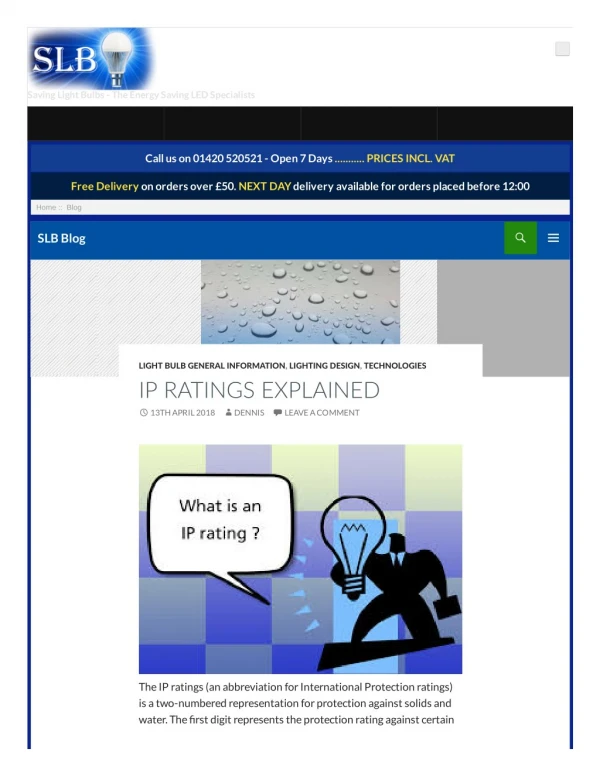 IP RATINGS EXPLAINED