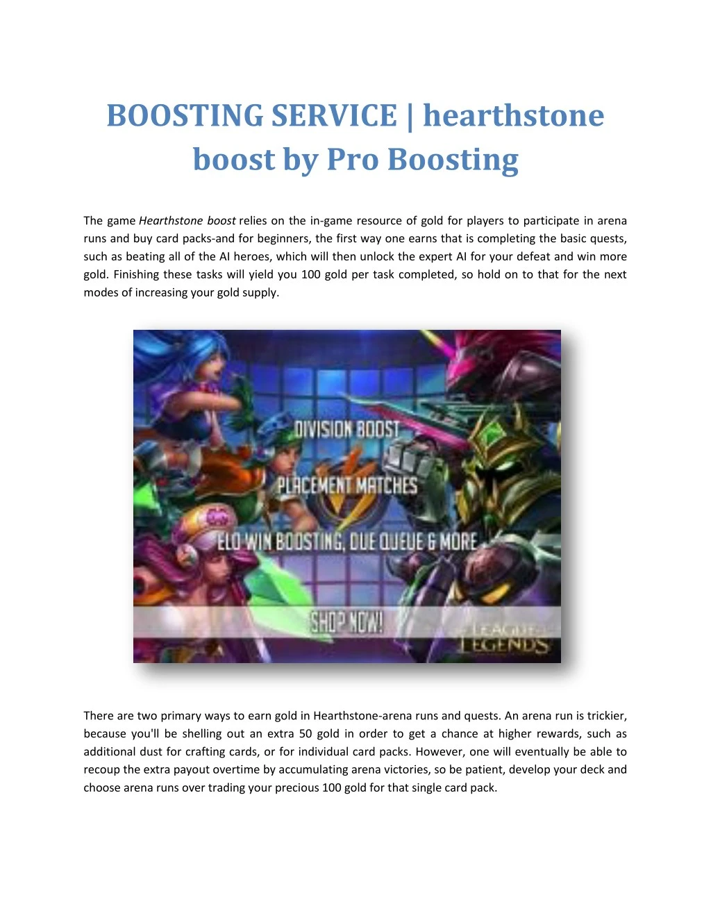 boosting service hearthstone boost by pro boosting