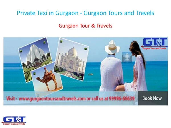 Private Taxi in Gurgaon - Gurgaon Tours and Travels