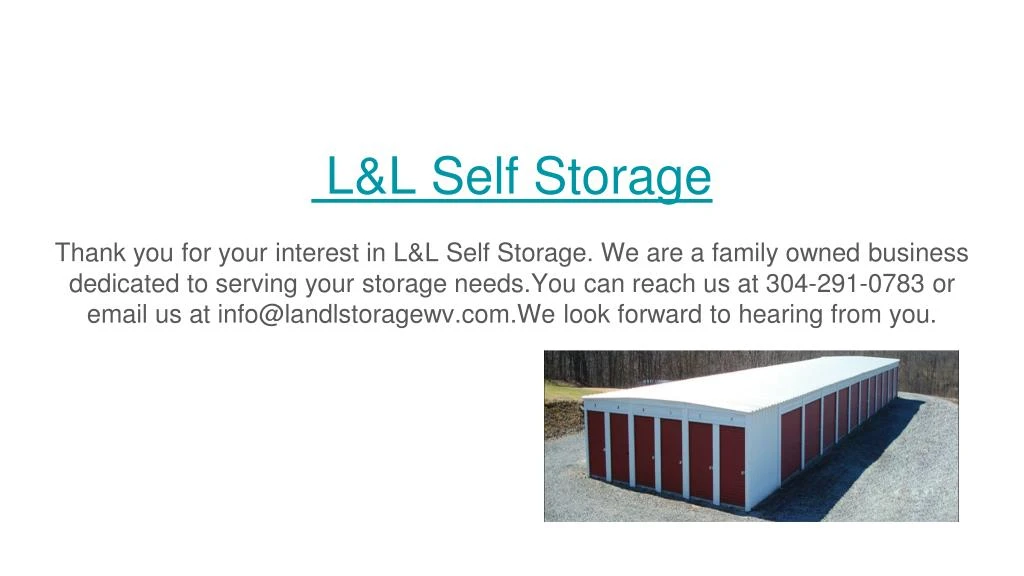 l l self storage