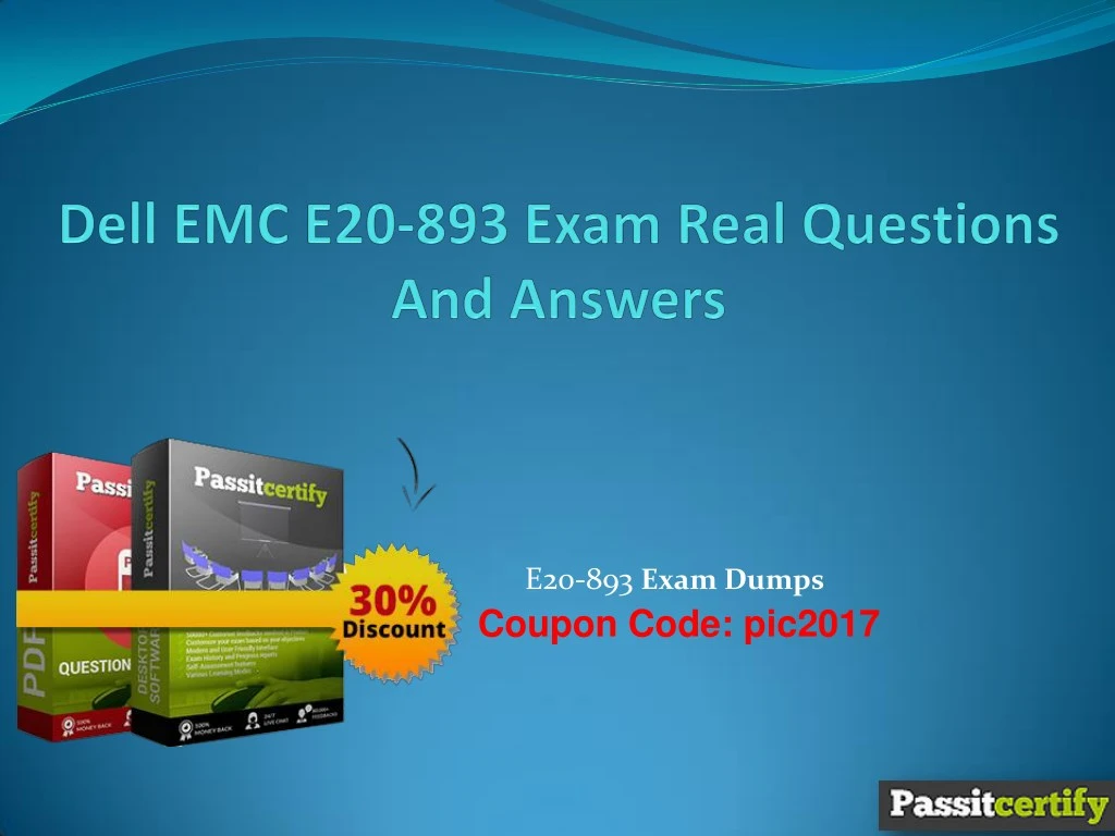 e20 893 exam dumps coupon code pic2017