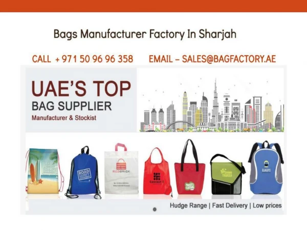 Gift bags supplier in Dubai