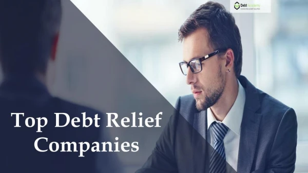 Top Debt Relief Companies