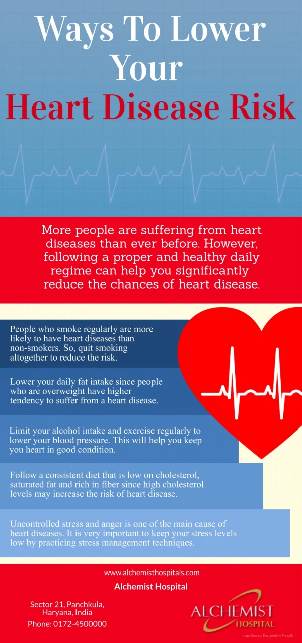Ways To Lower Your Heart Disease Risk