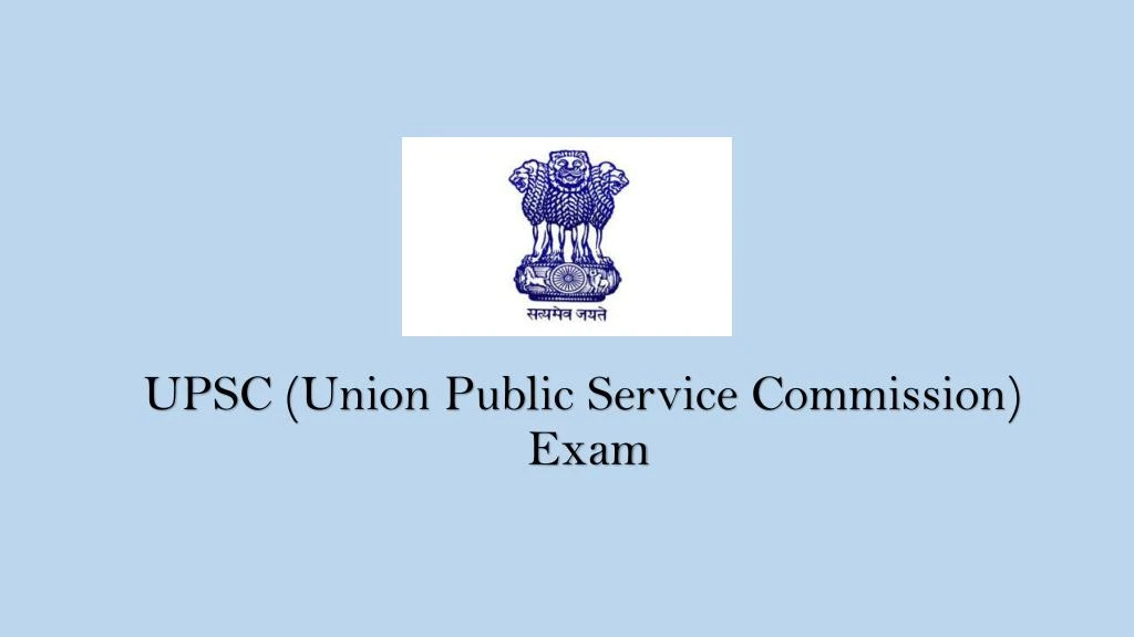 upsc union public service commission exam