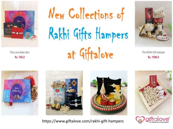 New Collection of Rakhi Gifts Hampers at Giftalove