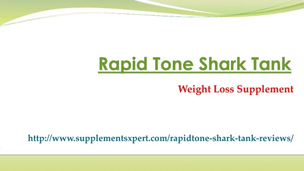 Rapid Tone SharK Reviews
