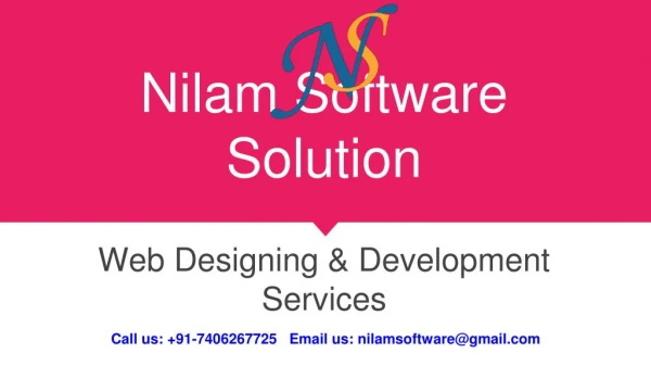 Website Design and Development Services in India