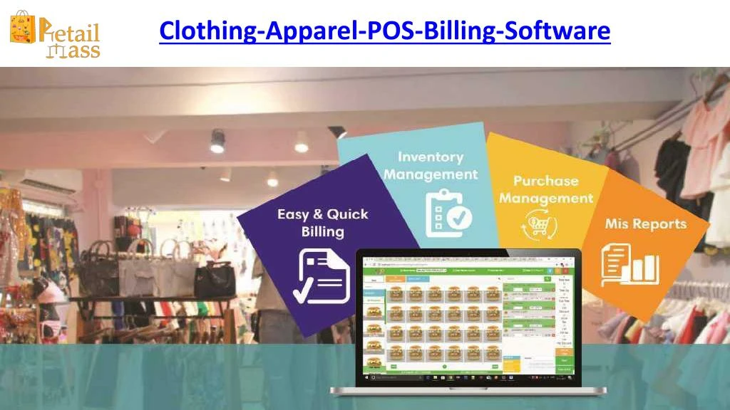 clothing apparel pos billing software