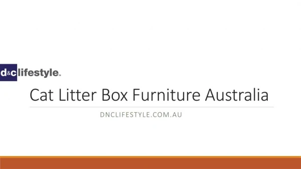 Cat Litter Box Furniture Australia- dnclifestyle.com.au