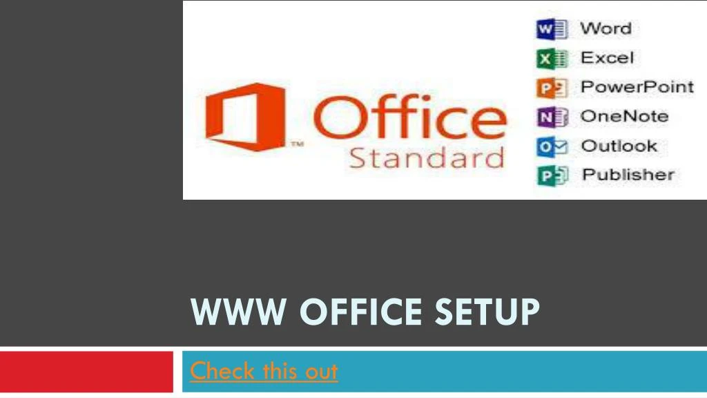 www office setup
