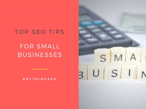 Top SEO Tips for Small Businesses