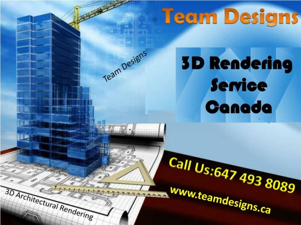 3D Interior visualization service Canada