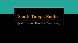 Affordable Dental Implants Tampa - South Tampa Smiles
