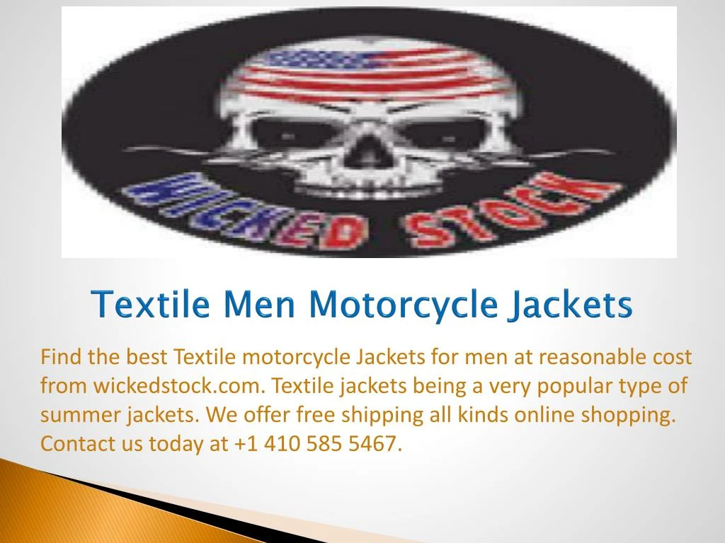 textile men motorcycle jackets