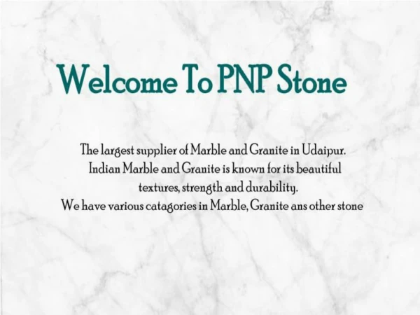 Marble Suppliers, Granite Exporters Rajasthan