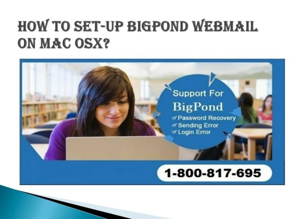 How To set-up BigPond Webmail on Mac OSX?